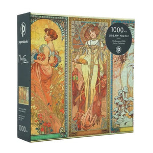 Jigsaw puzzle 1000 pieces Paperblanks - Mucha The Seasons