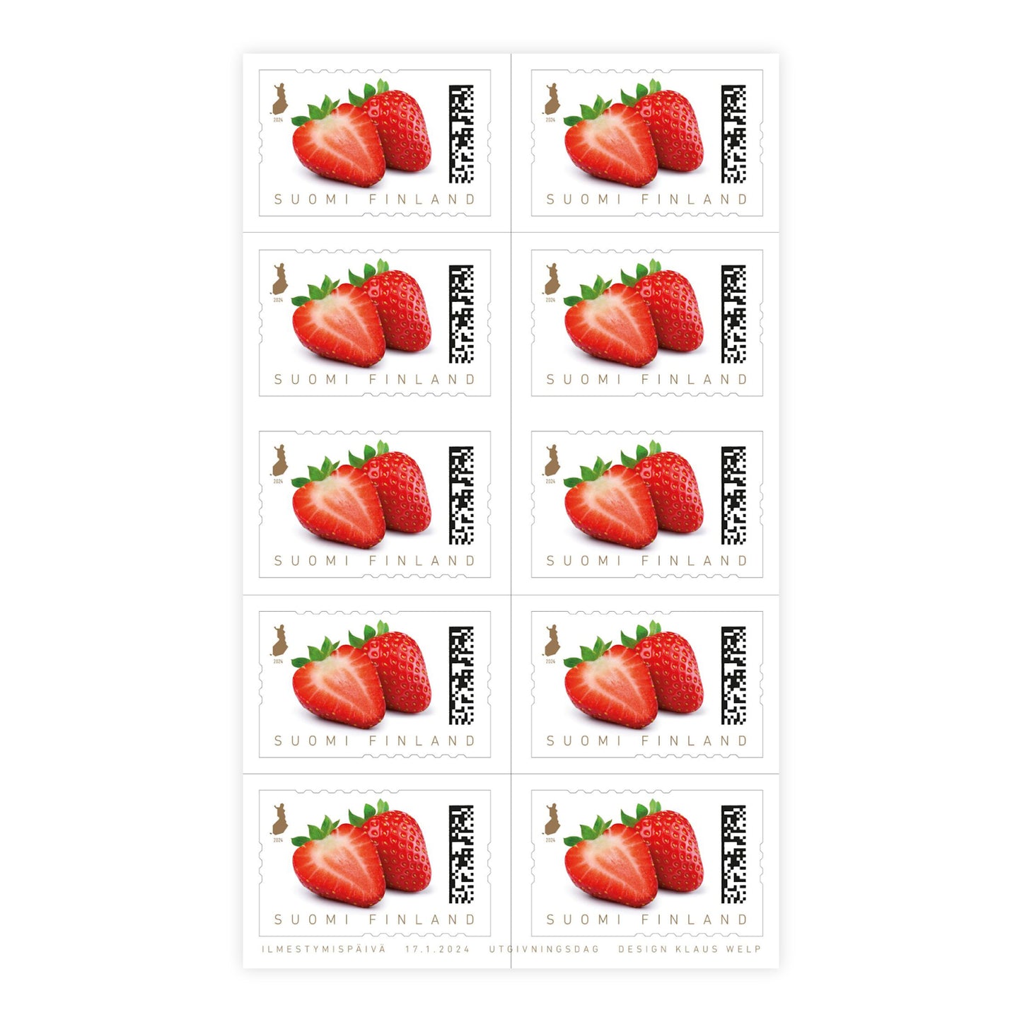 Domestic age stamp 10 pcs - Taste of Summer