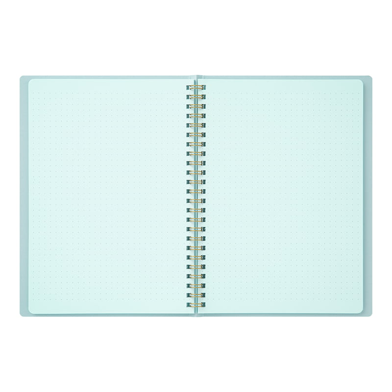 Dotted notebook Midori - Blue