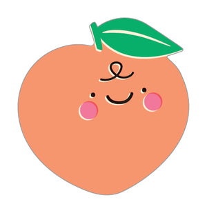 Pinssi Art File -  Peach