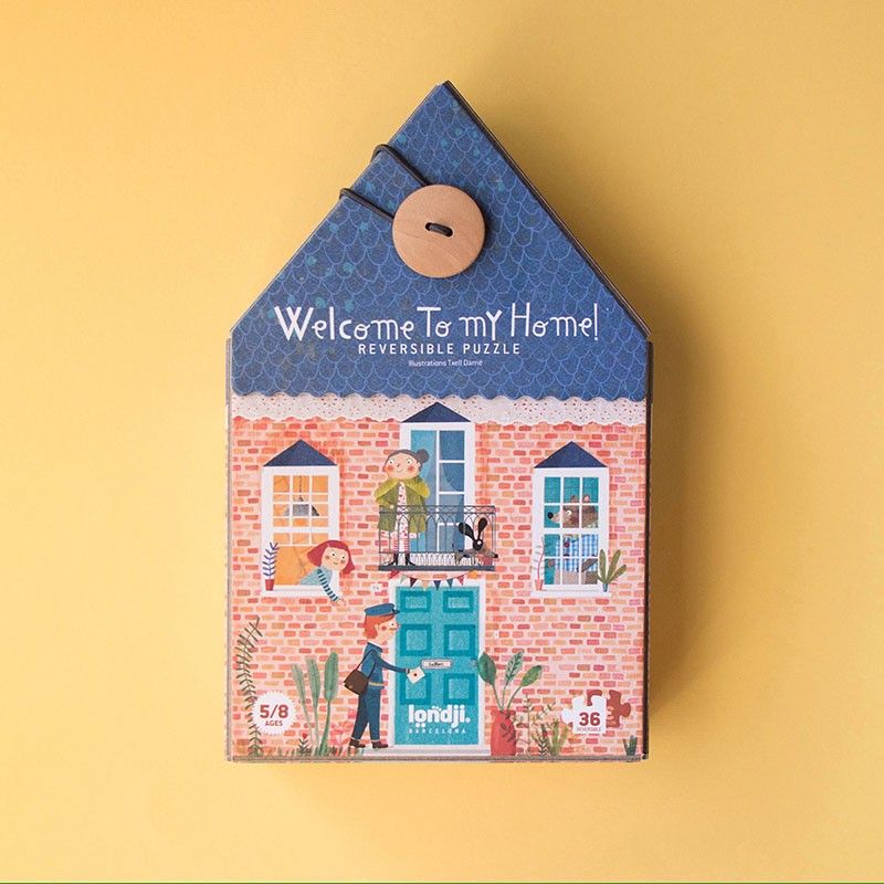 Jigsaw Puzzle Londji - Welcome to my home