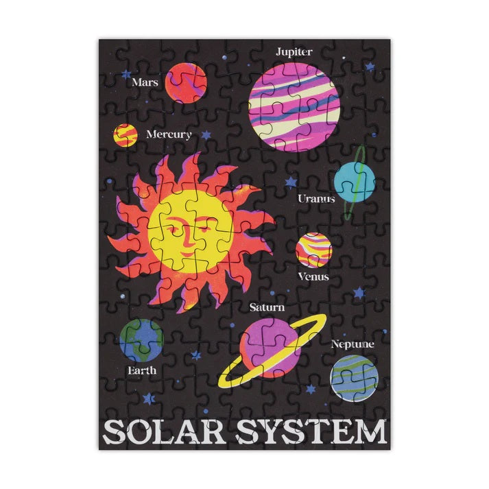 Jigsaw Puzzle Mini Happily - Solar System
