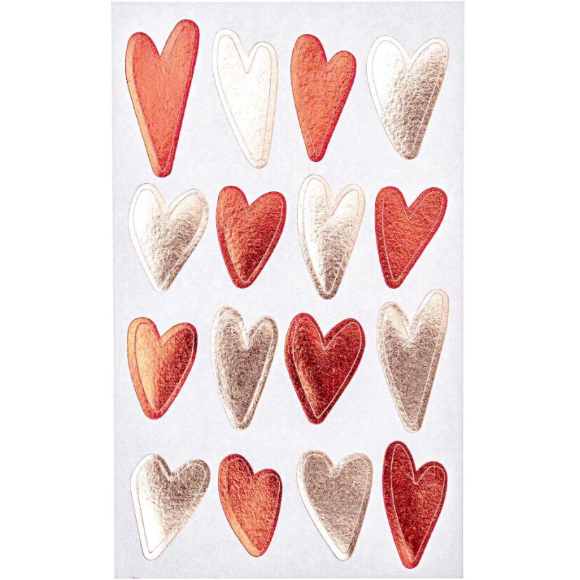 Sticker set Paper Poetry - Heart, Love