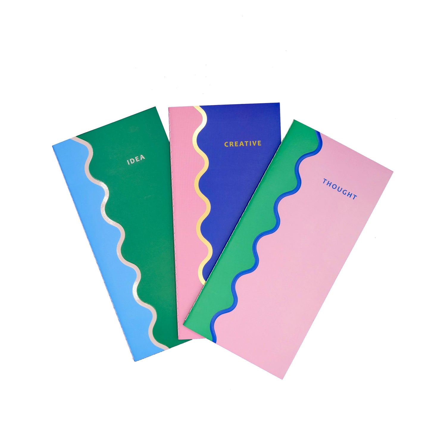 Notebooks 3 pcs Art Cool - Strawberry Summer
