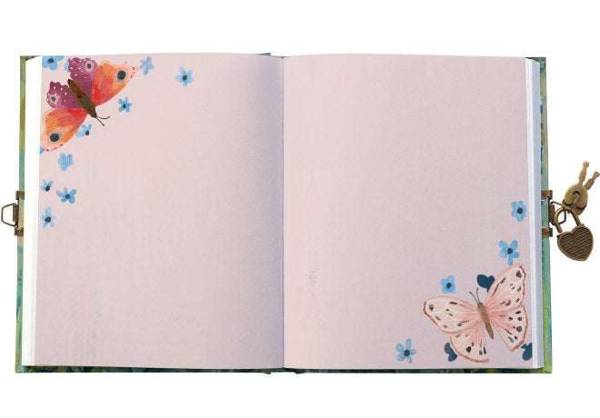 Diary with lock Roger la Borde - Butterfly Ball