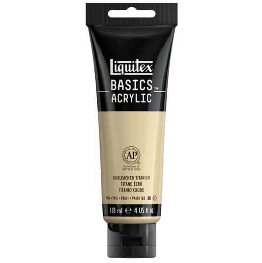 Liquitex Basics 118ml akryyliväri - 434 Unbleached Titanium