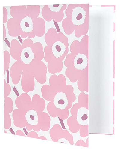 Rengaskansio Marimekko - Unikko vaaleanpunainen