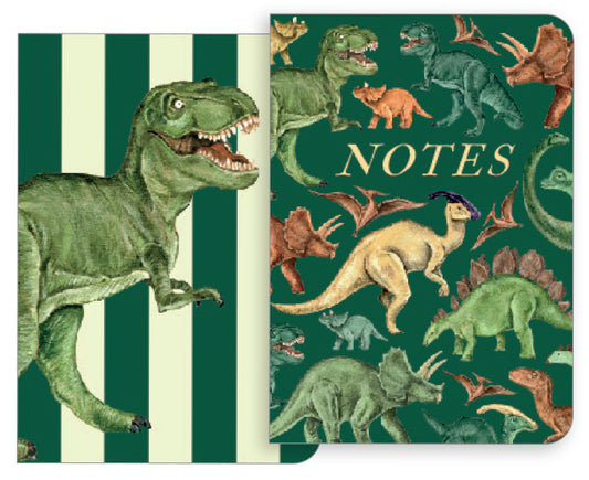 Muistikirjasetti A6 Art File - Dinosaurs
