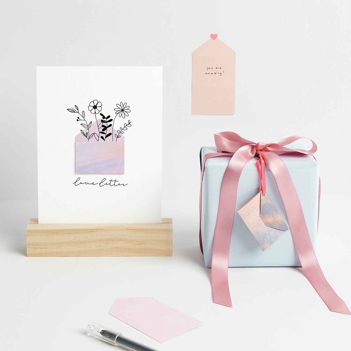 Mini message pad Paper Poetry - Sky is the limit