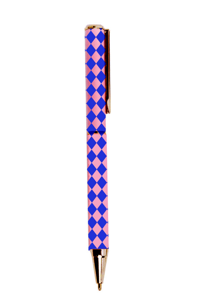 Ballpoint pen Putinki Design - Pilke plaid pattern