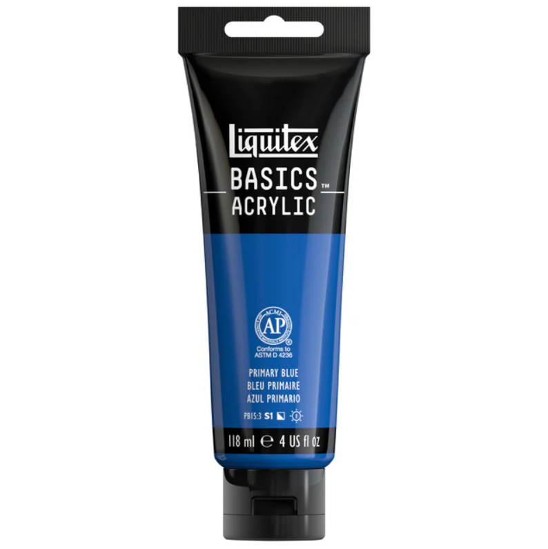 Liquitex Basics 118ml acrylic color - 420 Primary Blue