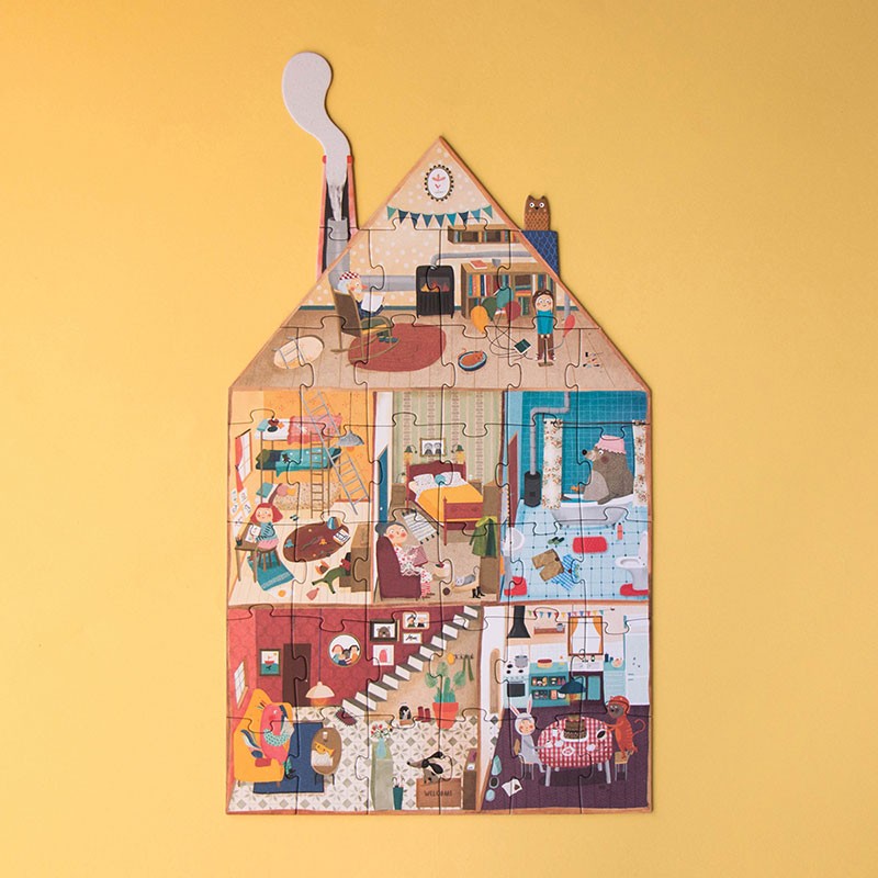 Jigsaw Puzzle Londji - Welcome to my home