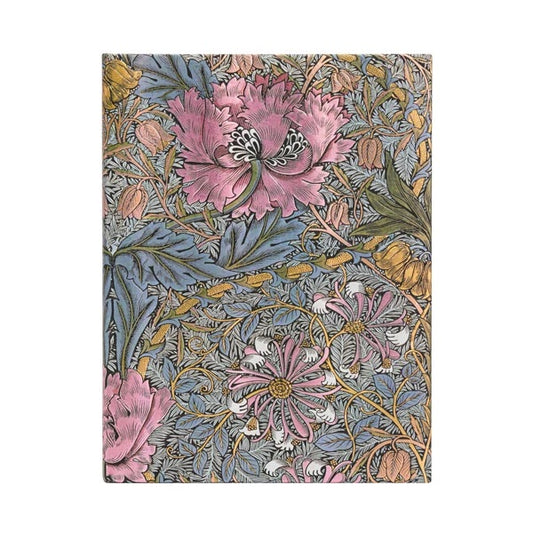 Muistikirja Paperblanks - Morris Pink Honeysuckle, Ultra unlined