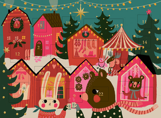 Christmas calendar A4 Mira Mallius - Christmas market