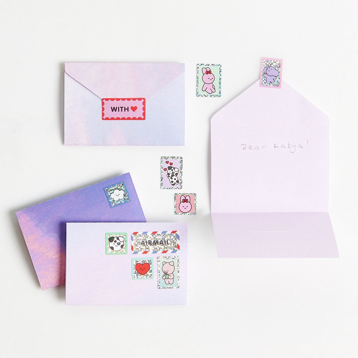 Mini message pad Paper Poetry - Sky is the limit