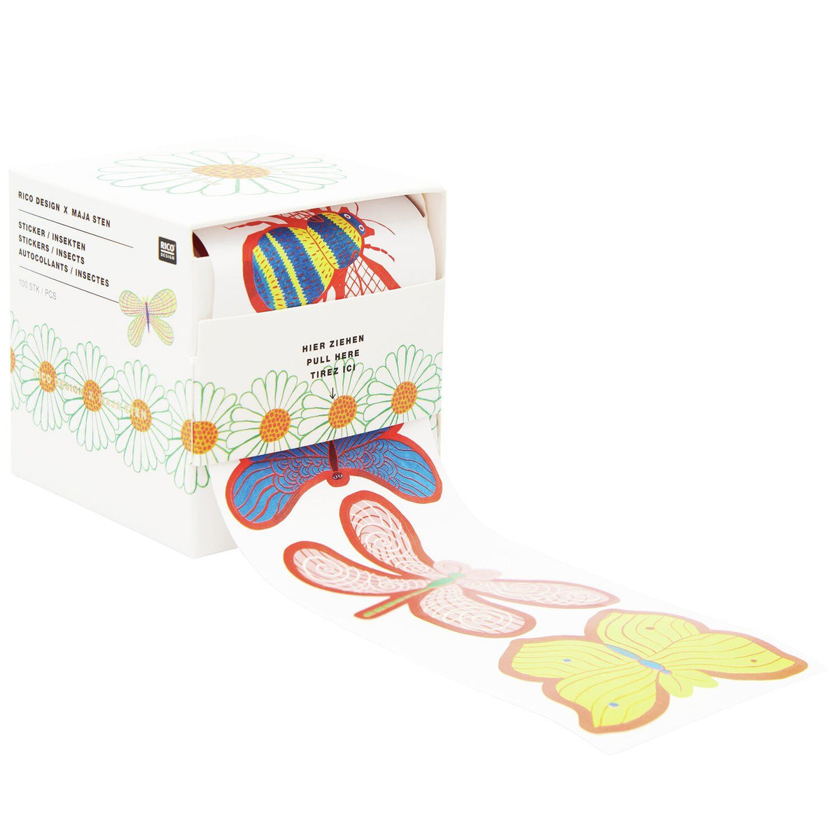 Sticker set Rico Design - Midsommar magic, Insects