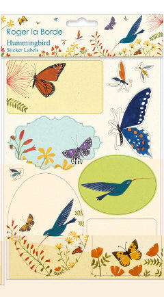 Parcel labels Roger La Borde - Hummingbird