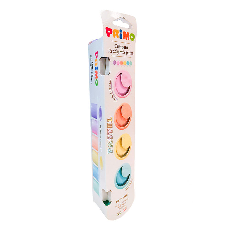 Primo valmisväri 6x25ml  - Pastelli