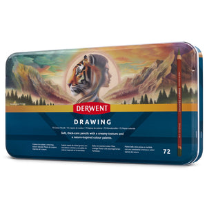 Piirustuskynälajitelma 72 kpl Derwent - Derwent Drawing