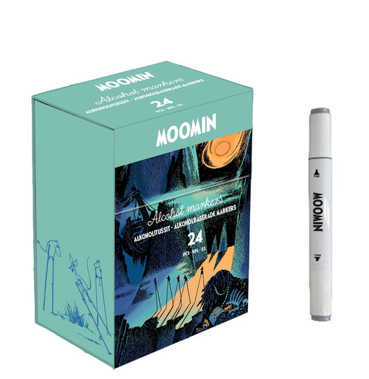 Alcohol Markers Moomin 24 pcs