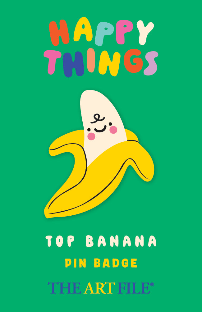 Pinssi Art File - Banana