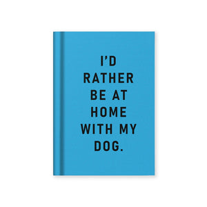 Notebook A7 Ohh Deer - Home with my Dog