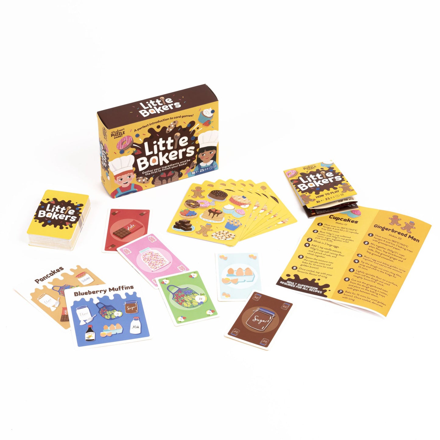 Korttipeli Professor Puzzle - Little Bakers