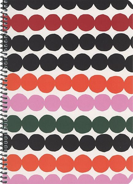 Spiral notebook A4 Marimekko - Räsymatto multicolor