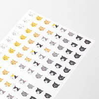 Sticker set Midori - Feelings cat