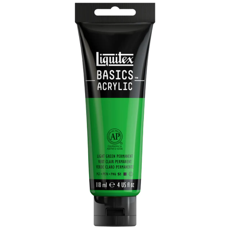 Liquitex Basics 118ml akryyliväri - 312 Light Green Permanent