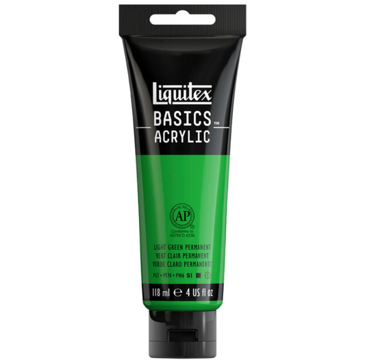Liquitex Basics 118ml akryyliväri - 312 Light Green Permanent
