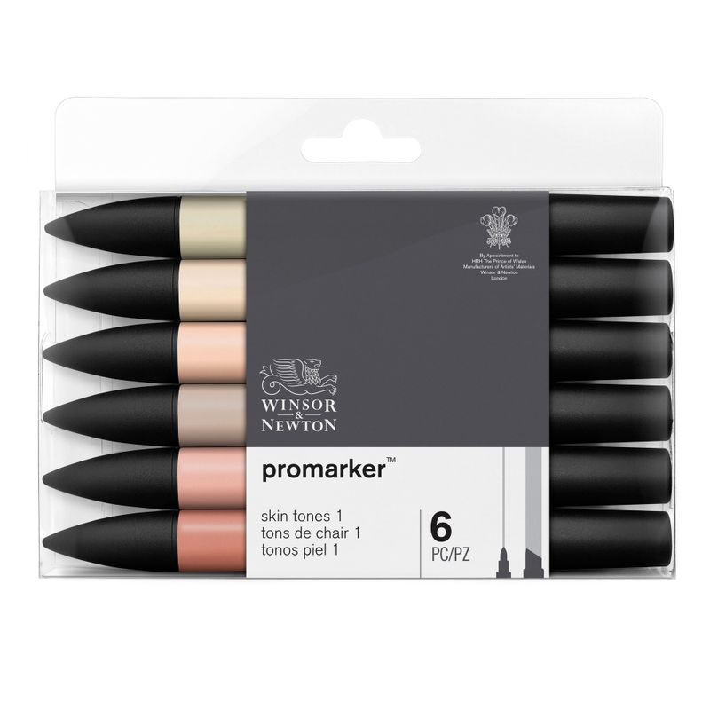 WN Promarker Skin tones 6-assortment set 1