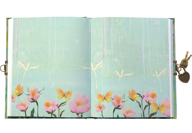 Diary with lock Roger la Borde - Butterfly Ball