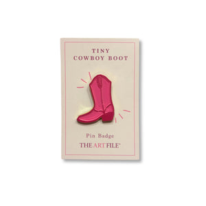 Pinssi Art File - Cowboy Boot