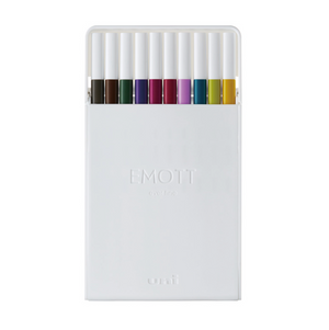 Fineliner 10 kpl Uni Emott - Murretut sävyt No. 3