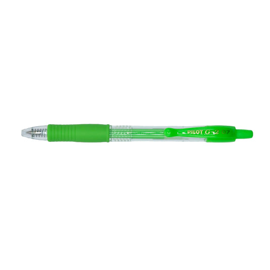 Geelikynä Pilot - G2 0,7 Neon Green