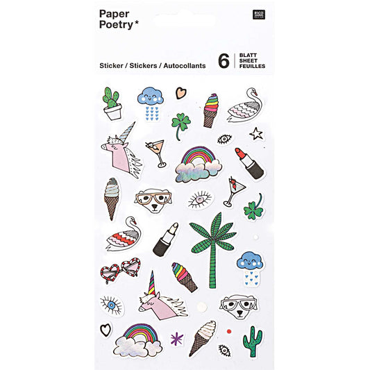 Tarrasetti Paper Poetry - Magical Rainbow